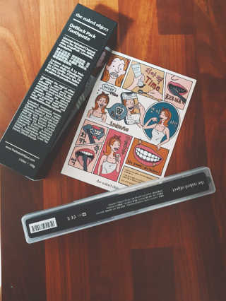 the naked object 디블랙팩치약 디블랙칫솔 세트 — 4점을 준 리뷰어가 2019년 1월 올린 사용 사진