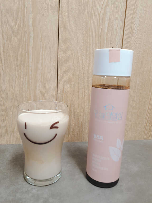 오늘의일상-밀크티 리뷰 사진