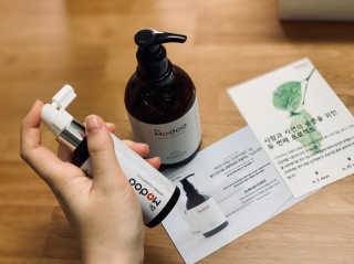 닥터모두 홈스파 스칼프 샴푸 300ml + 헤어토닉 — 4점을 준 리뷰어가 2019년 2월 올린 사용 사진
