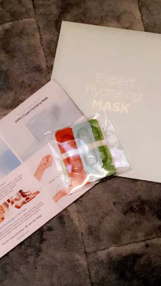아이뽀 모든 피부 타입을위한 AIPPO Expert Hydrating Mask — 5점을 준 리뷰어가 2018년 2월 올린 사용 사진