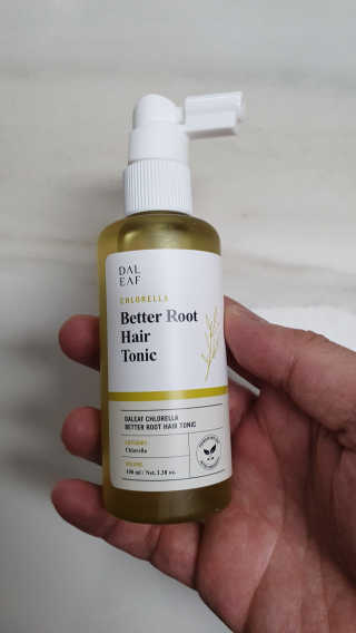 달리프 클로렐라 베러 루트 헤어토닉 100ml — 4점을 준 리뷰어가 2020년 3월 올린 사용 사진