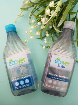 에코버 친환경 주방세제 450ml 무향+카모마일향 — 5점을 준 리뷰어가 2018년 12월 올린 사용 사진