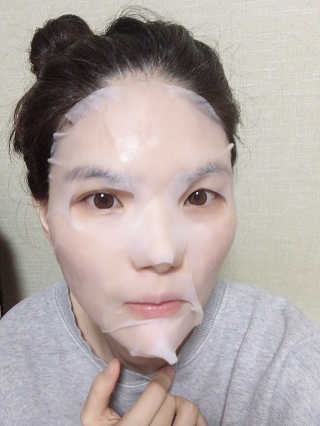 지고트 마스크팩 16종 — 3점을 준 리뷰어가 2018년 12월 올린 사용 사진