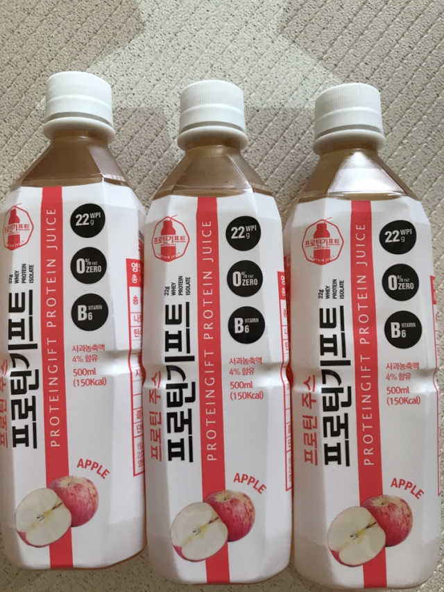 프로틴주스 프로틴기프트 리뷰 사진