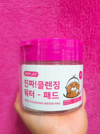 미플레이 진짜 클렌징 워터 패드 — 1.67점을 준 리뷰어가 2018년 11월 올린 사용 사진