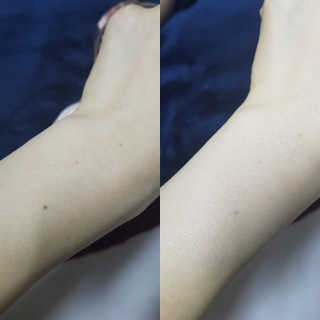 밀키드레스 바비메이크 베일 쿠션 — 4.33점을 준 리뷰어가 2018년 5월 올린 사용 사진