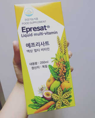살루스 에프리사트 액상 멀티 비타민 — 3점을 준 리뷰어가 2019년 8월 올린 사용 사진