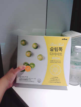 [이롬] 슬림톡 다이어트（오트or깔라만시 랜덤1종） — 5점을 준 리뷰어가 2019년 5월 올린 사용 사진