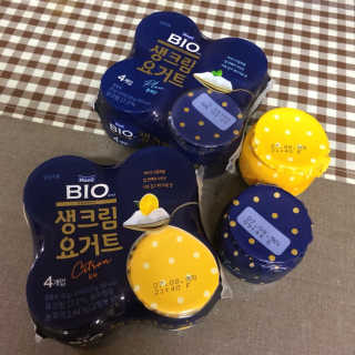 [매일 바이오] 생크림요거트 플레인 12개 + 유자 12개 — 4점을 준 리뷰어가 2019년 6월 올린 사용 사진