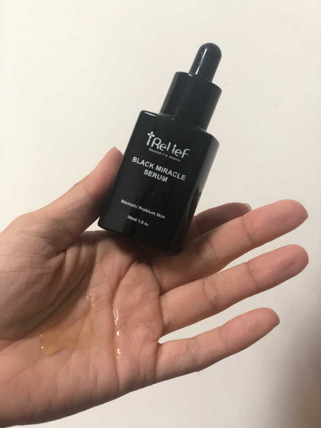 아이릴리프 블랙 미라클 세럼 30ml 리뷰 사진
