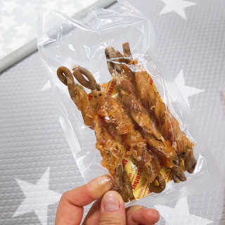 [펫토리아] 뚝딱뚝딱 400g 강아지 간식 베스트5종 — 5점을 준 리뷰어가 2019년 1월 올린 사용 사진