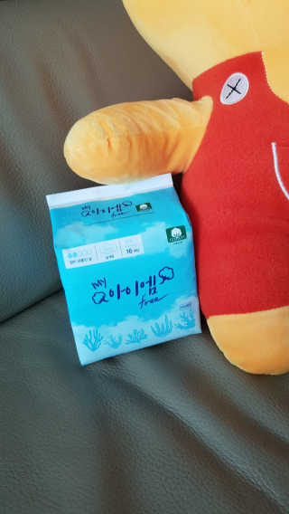 보타메디 마이아이엠 생리대 — 5점을 준 리뷰어가 2019년 1월 올린 사용 사진