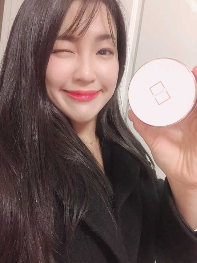 지베르니 밀착 쉬폰 쿠션 리뷰 사진
