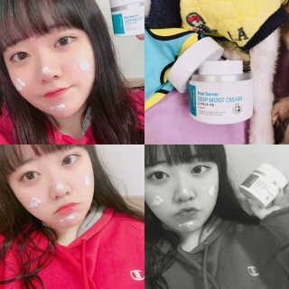 리얼베리어 리얼 베리어 딥 모이스트 크림 — 3.5점을 준 리뷰어가 2017년 2월 올린 사용 사진