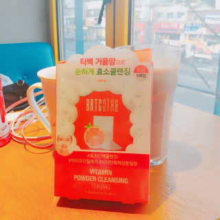 비알티씨 V10 파우더 클렌징 티백 2종 — 5점을 준 리뷰어가 2019년 1월 올린 사용 사진