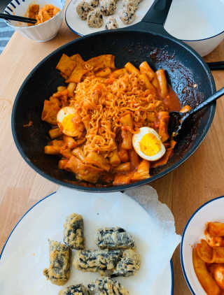 화곡미담 옛날 떡볶이 — 4점을 준 리뷰어가 2020년 3월 올린 사용 사진