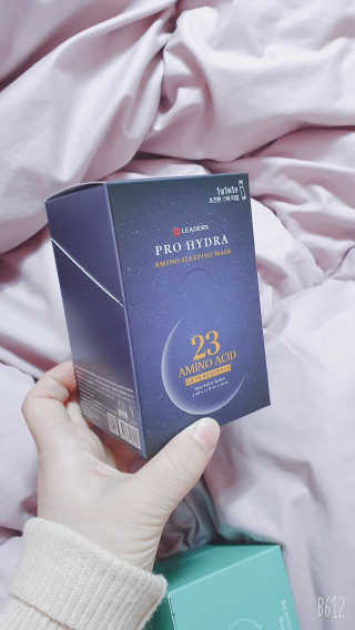 리더스코스메틱 리더스 프로 하이드라 아미노 슬리핑 마스크 — 5점을 준 리뷰어가 2020년 2월 올린 사용 사진