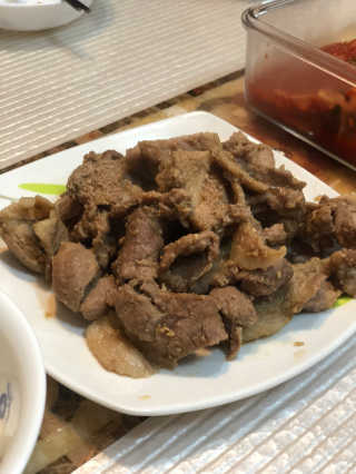화순집 한돈 마늘생강구이 — 4점을 준 리뷰어가 2019년 1월 올린 사용 사진