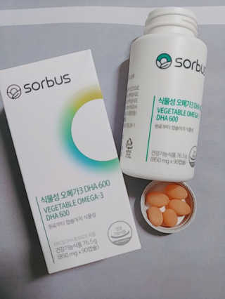 소버스 식물성 오메가3 DHA 600 — 5점을 준 리뷰어가 2020년 1월 올린 사용 사진