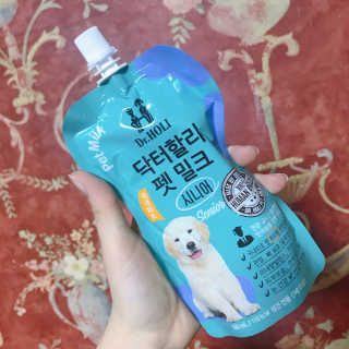 닥터할리펫밀크 8종 — 5점을 준 리뷰어가 2019년 1월 올린 사용 사진