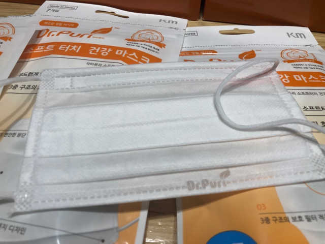 [닥터퓨리] 소프트터치 건강 마스크_성인+아동 리뷰 사진