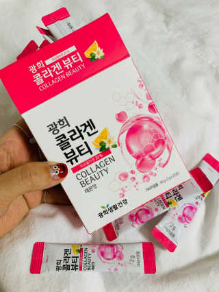 광희생활건강 광희 콜라겐뷰티 — 3.5점을 준 리뷰어가 2020년 3월 올린 사용 사진