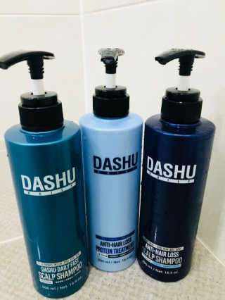 다슈코리아 다슈 데일리 패스트 한방 두피 샴푸 500ml — 5점을 준 리뷰어가 2018년 3월 올린 사용 사진