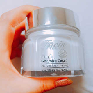 파시스 올인원 진주 화이트닝 크림 100ml — 4점을 준 리뷰어가 2019년 5월 올린 사용 사진