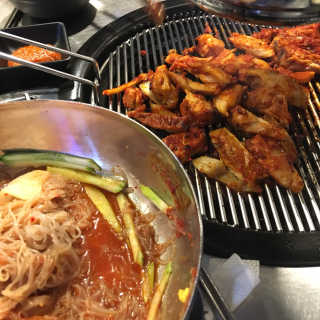 [서울숯불닭갈비] 닭갈비 세트메뉴 — 5점을 준 리뷰어가 2018년 8월 올린 사용 사진