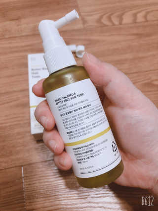 달리프 클로렐라 베러 루트 헤어토닉 100ml — 4.5점을 준 리뷰어가 2019년 9월 올린 사용 사진