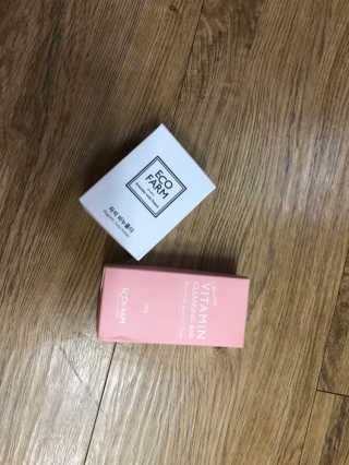 에코팜 샤이닝 비타민 클렌징 비누, 홀더 세트 — 4점을 준 리뷰어가 2019년 5월 올린 사용 사진