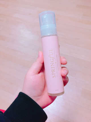 스프링풀 로얄 허니에센스미스트 — 5점을 준 리뷰어가 2018년 3월 올린 사용 사진