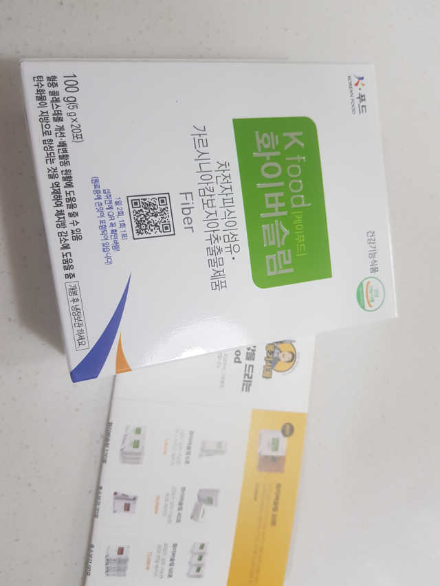 똥기사의 Kfood 화이버슬림 리뷰 사진