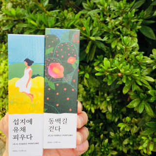 르플랑 제주 패브릭 퍼퓸 60ml 8종 — 4점을 준 리뷰어가 2018년 10월 올린 사용 사진