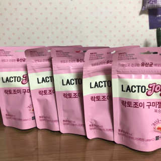 락토조이 구미젤리 복숭아맛 — 5점을 준 리뷰어가 2019년 10월 올린 사용 사진