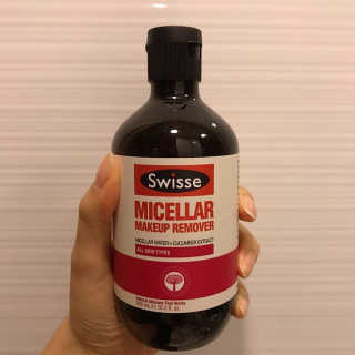 SWISSE 스위스 미셀라 메이크업 리무버 — 4.5점을 준 리뷰어가 2019년 11월 올린 사용 사진