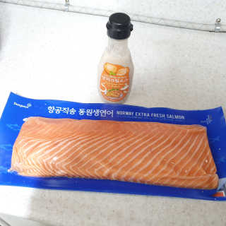 동원산업 항공직송 동원생연어 — 5점을 준 리뷰어가 2019년 7월 올린 사용 사진