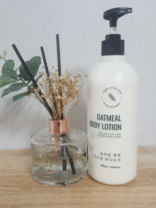 (주)에네스티 내추럴 촉촉  오트밀 바디로션 500ml — 5점을 준 리뷰어가 2019년 12월 올린 사용 사진