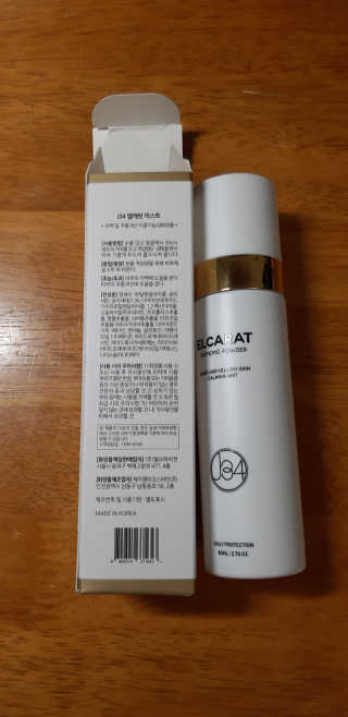 J34 elcarat 엘캐럿 다이아 미스트 80ml — 4.5점을 준 리뷰어가 2019년 7월 올린 사용 사진