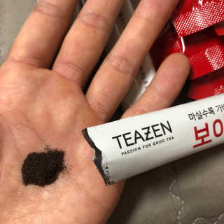 티젠 보이차 + 마이보틀 세트 — 4.83점을 준 리뷰어가 2018년 6월 올린 사용 사진