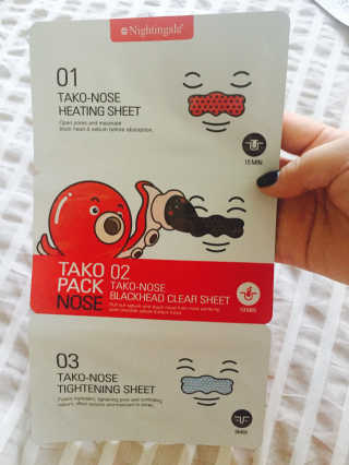 나이팅게일 TAKO PACK NOSE [문어코팩] — 3.5점을 준 리뷰어가 2016년 12월 올린 사용 사진