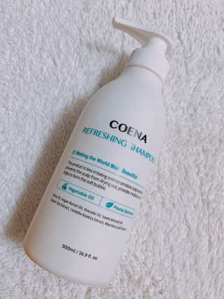 코에나샴푸 500ml — 4점을 준 리뷰어가 2019년 7월 올린 사용 사진
