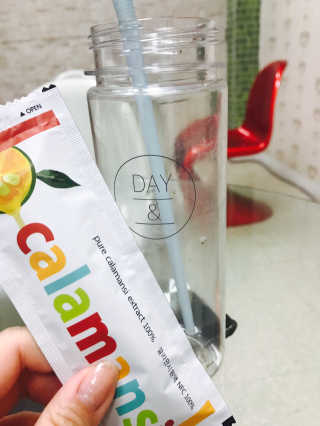 칼라패밀리 깔라만시 40ml(12개입) — 5점을 준 리뷰어가 2017년 4월 올린 사용 사진