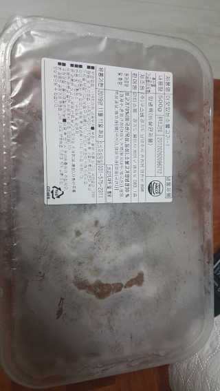 미티스트 더 맛있는 소담 소불고기 + 도담 돼지 불고기 — 2점을 준 리뷰어가 2019년 3월 올린 사용 사진