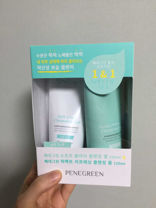 페네그린 약산성 보습 클렌저폼, 클렌징젤 리뷰 사진