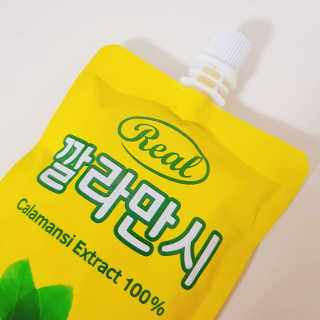 장수농가 리얼깔라만시 — 5점을 준 리뷰어가 2018년 4월 올린 사용 사진