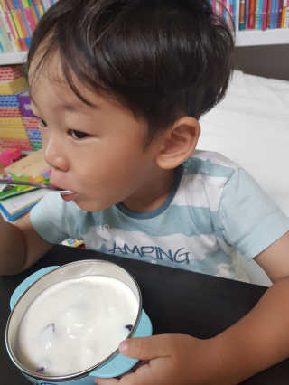 마이요기 요거트 — 5점을 준 리뷰어가 2019년 8월 올린 사용 사진