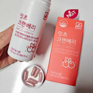 네츄럴굿띵스 잇츠 크랜베리 1병 30일분 — 5점을 준 리뷰어가 2019년 10월 올린 사용 사진