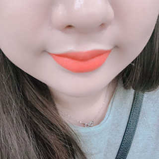 FM메이크업 벨벳 크리미 립스틱 05리얼코랄 — 5점을 준 리뷰어가 2018년 3월 올린 사용 사진