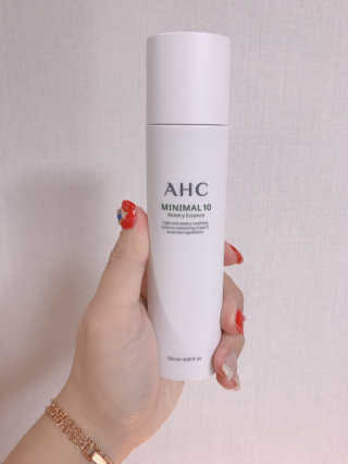 AHC 에이 에이치 씨 미니멀 10 워터리 에센스 — 4점을 준 리뷰어가 2018년 11월 올린 사용 사진